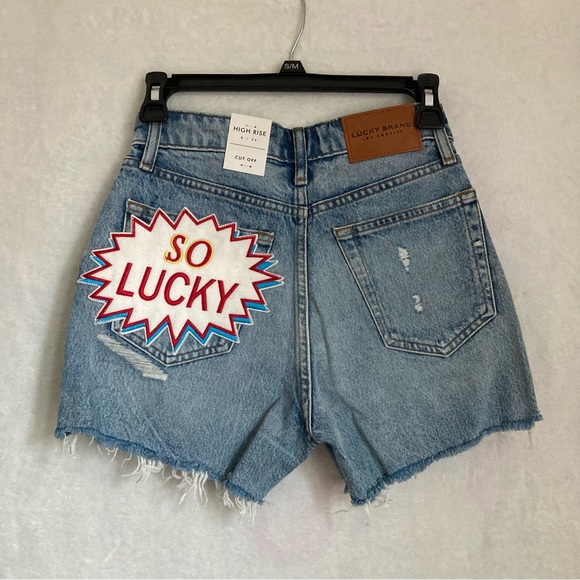 Lucky Brand Pants - NWT “So Lucky” High Rise Shorts - Lucky Brand!